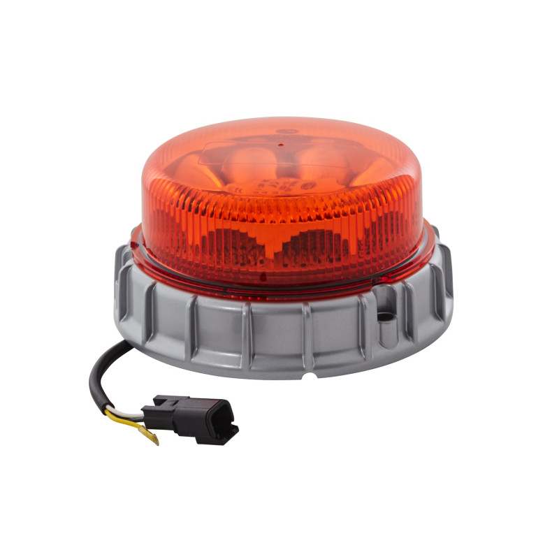 HELLA 2XD 011 557-501 LED-Blitz-Kennleuchte - K-LED 2.0 F - 12/24V - gelb