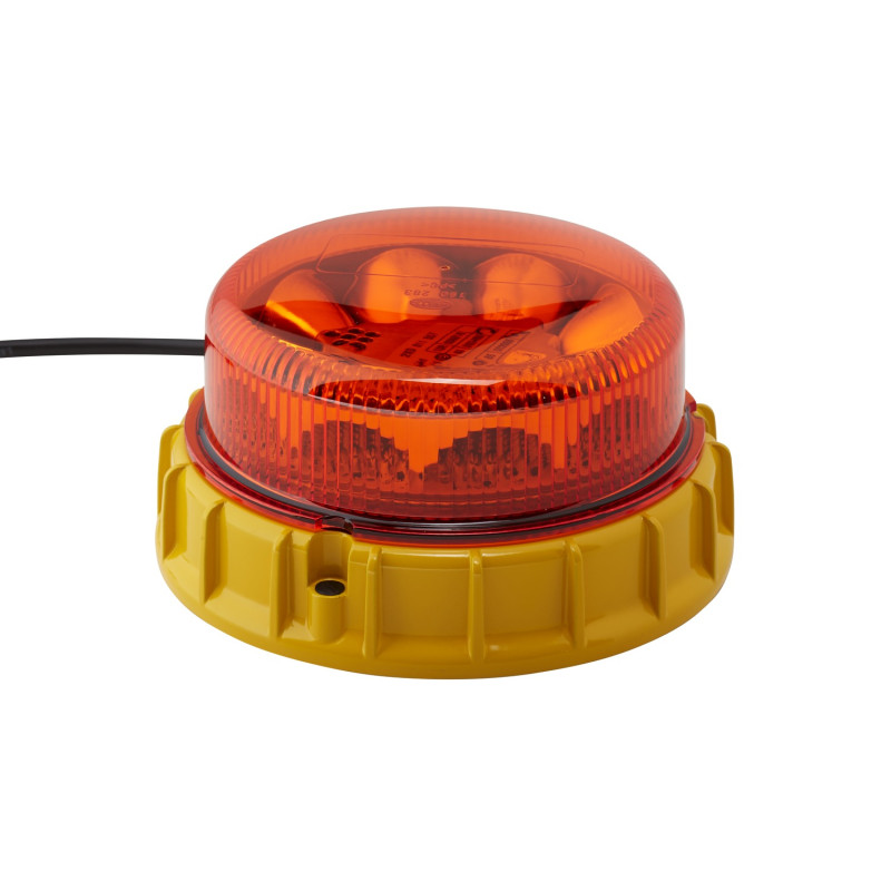 HELLA 2XD 011 557-601 LED-Blitz-Kennleuchte - K-LED 2.0 F - 12/24V - gelb