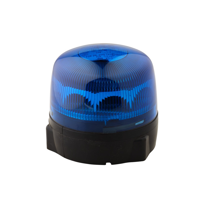 HELLA 2XD 012 878-101 LED-Blitz-Kennleuchte - RotaLED - 12/24V - blau