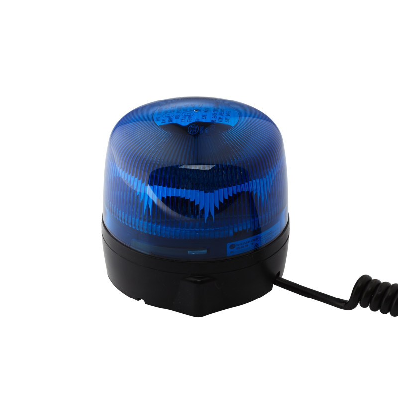 HELLA 2XD 012 878-121 LED-Blitz-Kennleuchte - RotaLED - 12/24V - blau