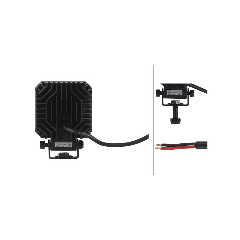 HELLA VALUEFIT 1GA 357 110-003 LED-Arbeitsscheinwerfer - Valuefit TS1700 - 24/12V