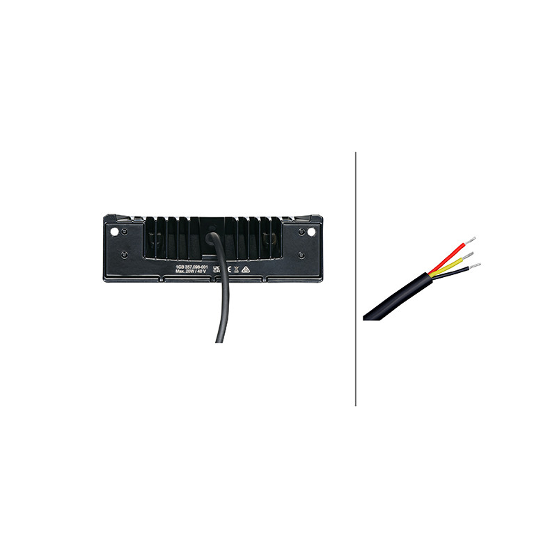 HELLA VALUEFIT 1GB 357 098-001 LED-Arbeitsscheinwerfer - Valuefit SMS2000 - 12/24V