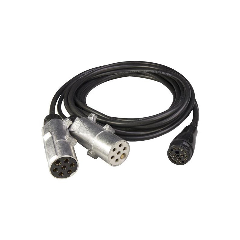 Leitung 6000mm, 2 x 7polig mit Stecker ASS2