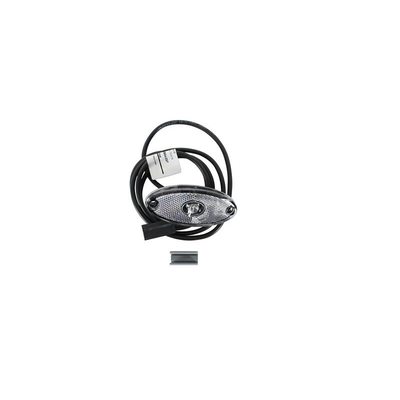 Positionsleuchte, weiss, Flatpoint II, 24 Volt