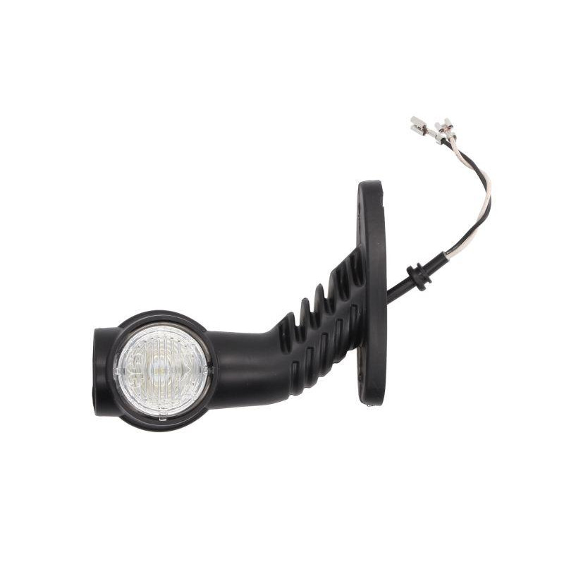 Umrißleuchte, Superpoint III, LED, 24 Volt, links, rot-weiss,