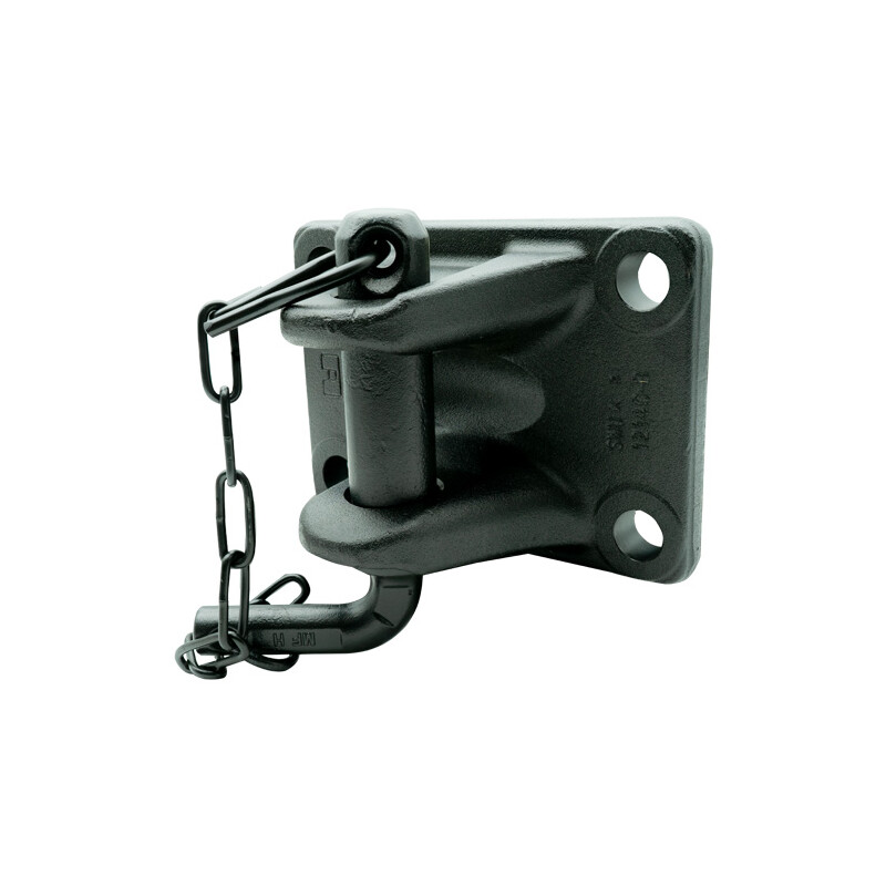 Abschleppkupplung SK 5A RO 205H51000, 160 × 100 mm, Bolzenposition A, Bolzen-Ø 35 mm, 120 t