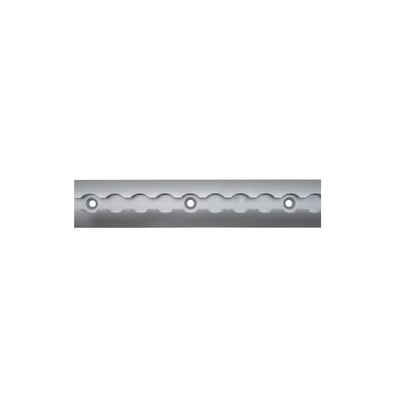 Airlineprofil, Airlineschiene, Ankerschiene grau, Aluminium eloxiert 2007 mm