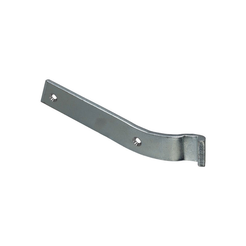 Gegenhalter 1027, links, Stahl verzinkt, Senkkopfbohrung