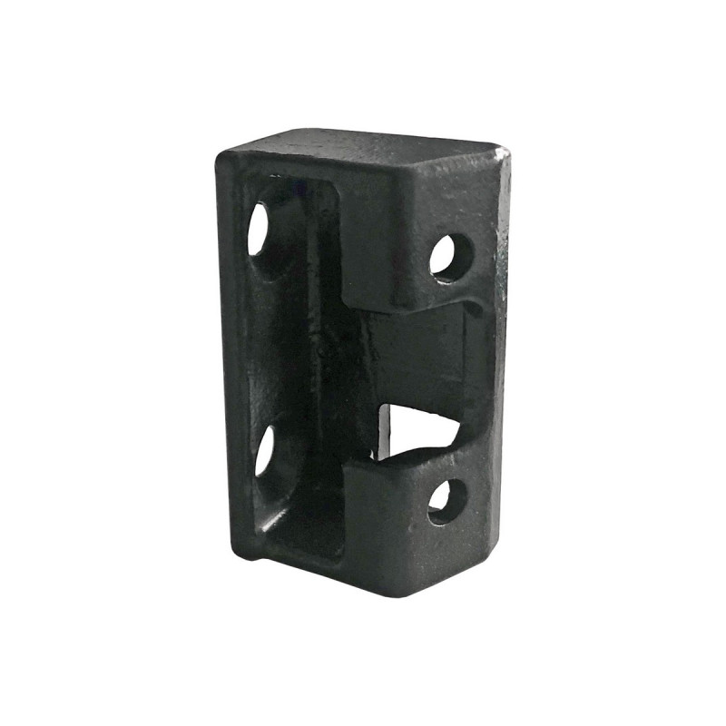 Gegenhalter für T-Stück, schwarz KTL-beschichtet, anschraubbar