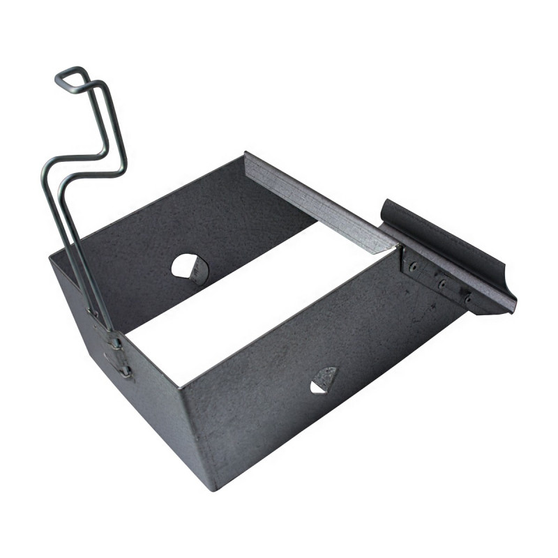 Hemmschuhhalter G 53 klemmbar feuerverzinkt lichte Weite 205 mm