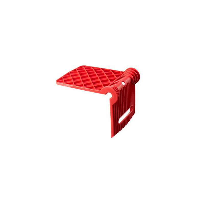 Kantenschutzecke, Kunststoff, rot, 210 x 160 x 145 mm