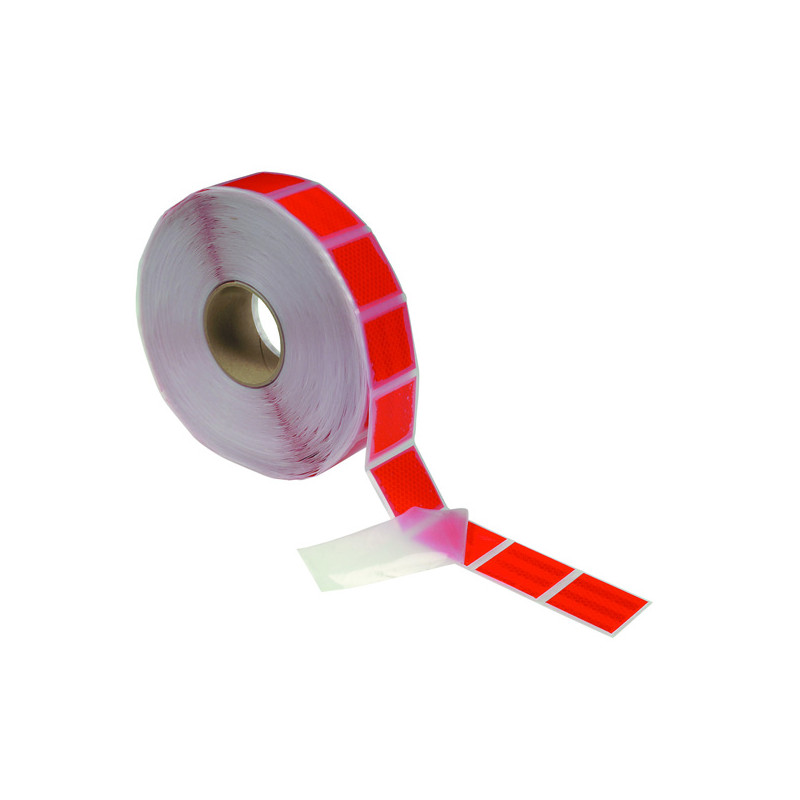 Konturmarkierung für Planenaufbauten 3M, rot, Breite 51 mm, Länge 50 m, Typ III, retroreflektierend RA3/C, Konturmarkierung gemäß ECE 104, ECE 48 sowie § 53 Abs. 10 StVZO und...