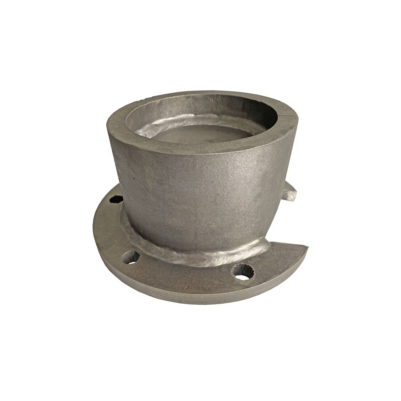 Kugelkippdrehlager 6001 SBG, für Kugel-Ø 100 mm, Stahl roh, geschweißte Ausführung, Ober- und Unterteile sind gleich, mit Durethanschale, für ein Drehlager 2 Stück bestellen