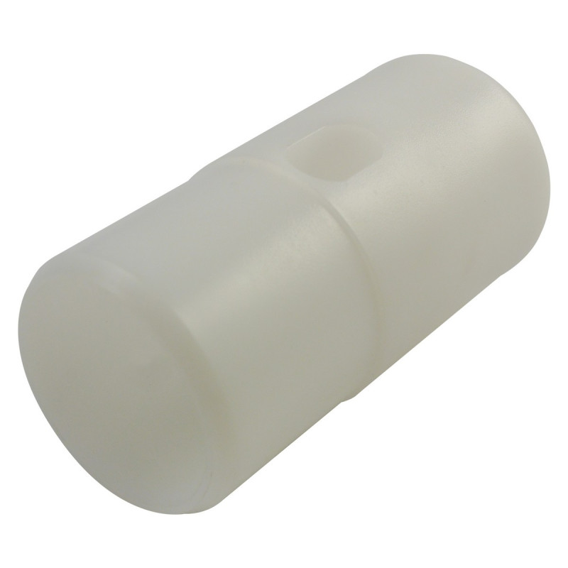 PVC-Endstopfen mit Langloch, für Planenrohr Ø 60 mm, lang
