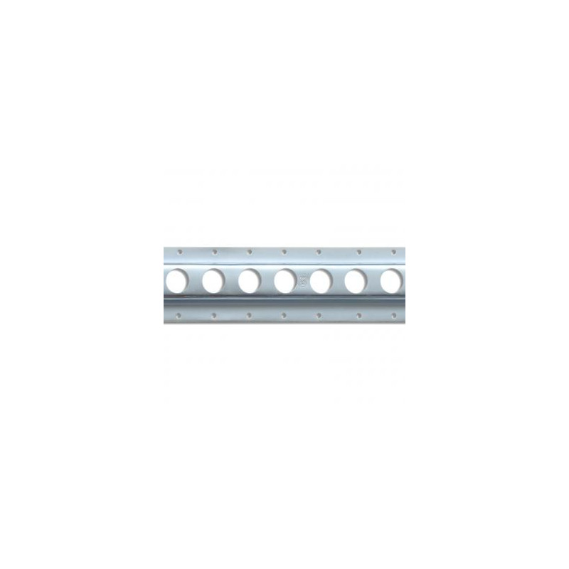 Rundloch-Ankerschiene 3011, Stahl verzinkt, 2993 mm