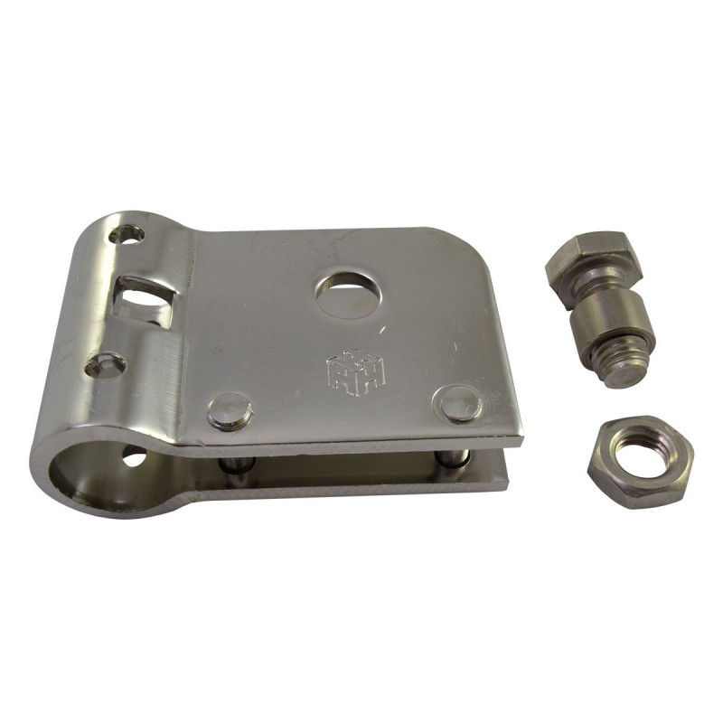 Set Hebelbefestigung, rostfrei, für Ø 22 mm Drehstange