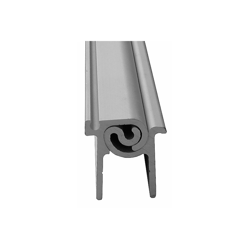 Stangenscharnier, Höhe 30 mm, Länge 4000 mm, Aluminium eloxiert (2-teilig)