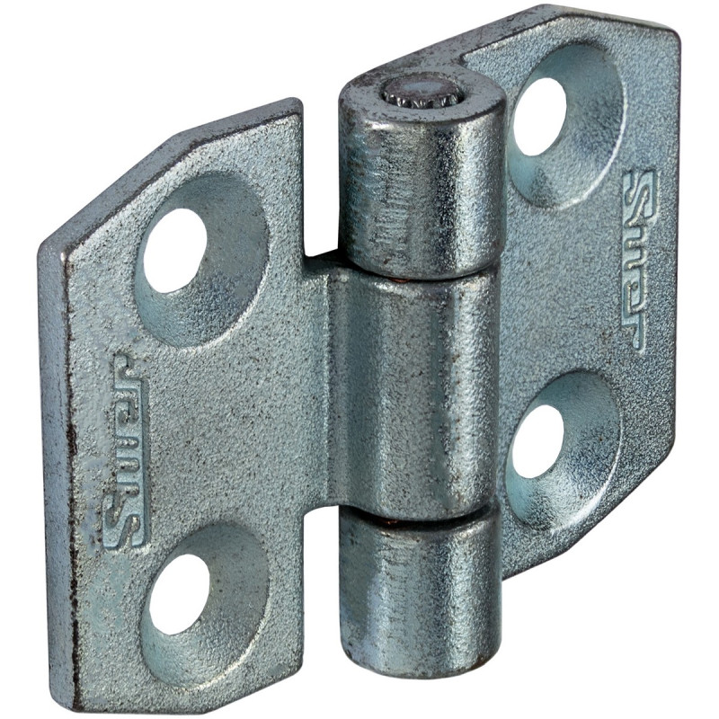 Suer Seitentürscharnier, verzinkt, L=70 mm, B=50 mm, H=6,5 mm