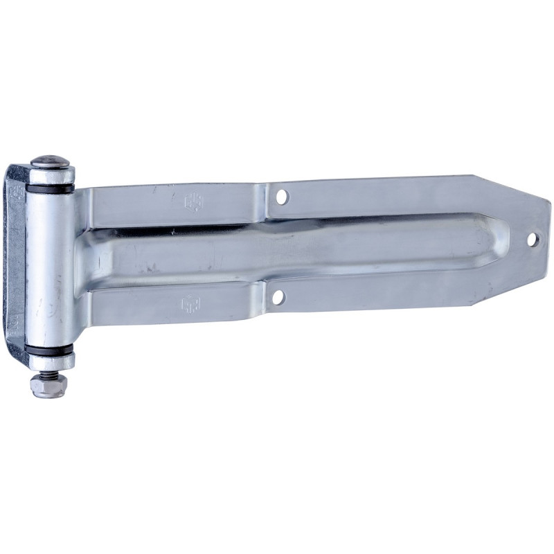 Türscharnier komplett, verzi., L 332,5 mm, B 100/77 mm, H 40 mm