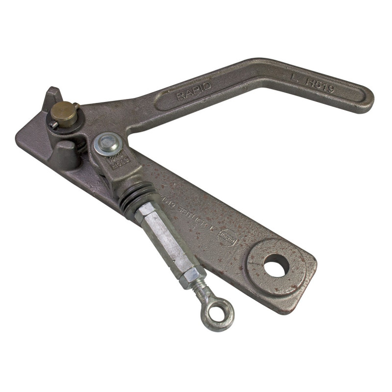 Übertotpunkt-Spanner H 519, seitlich, links, roh, für Ø 35 mm