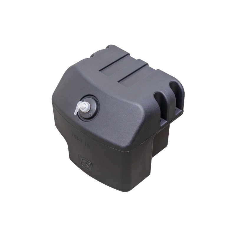 Wassertank WT-B 18, schwarz, 18 l, Seifenspender, Absperrhahn
