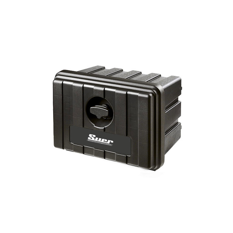 Werkzeugkasten Nova 50 D, PP, schwarz, 500 × 350 × 300 mm