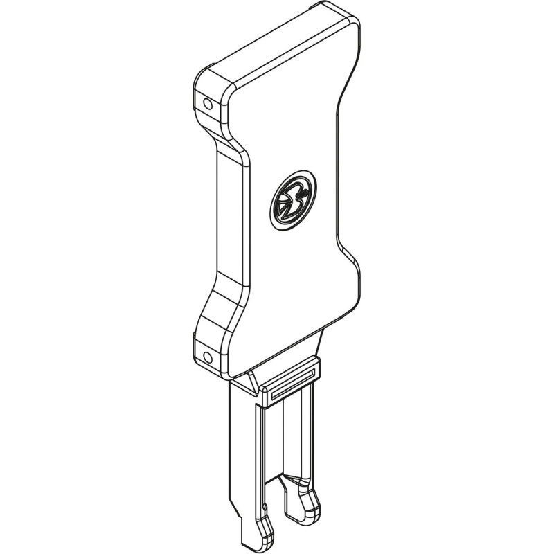 Zentrierstück C-Profil für Klapprunge Solidmaster