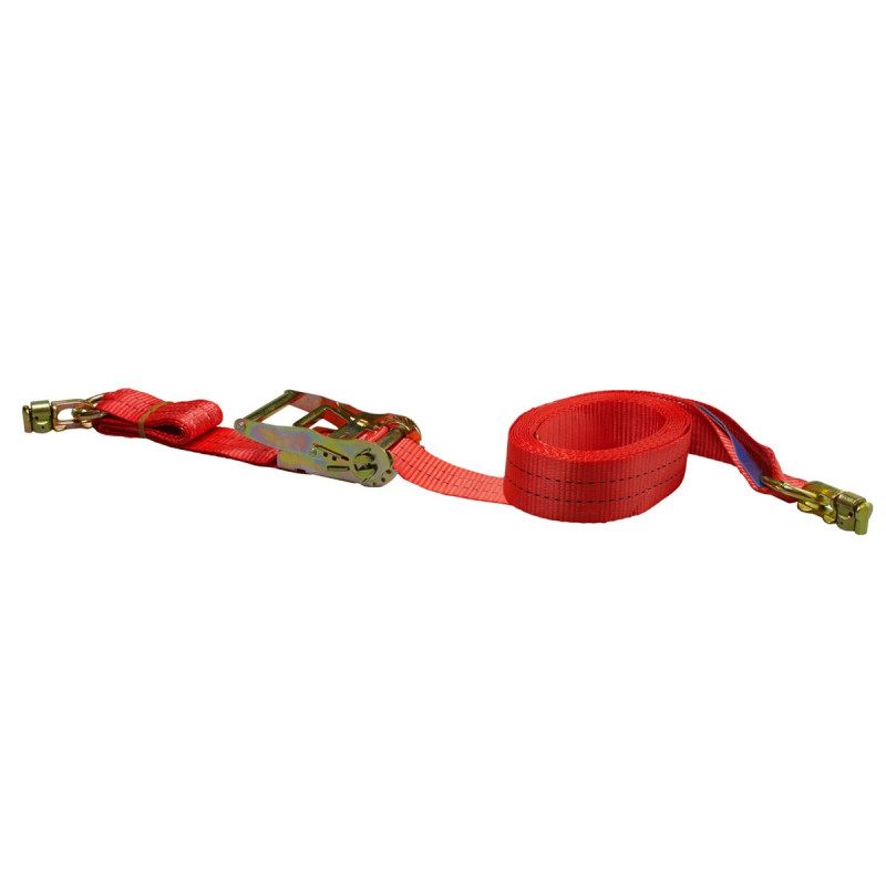 Zurrgurt 2015, 5 m, zweiteilig, Ratsche, Doppel-Airline-Fitting