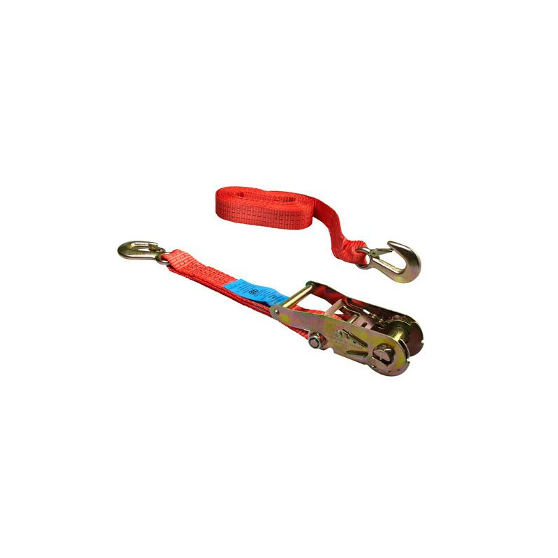 Zurrgurt 3015, 4 m, Standard-Ratsche, Karabinerhaken