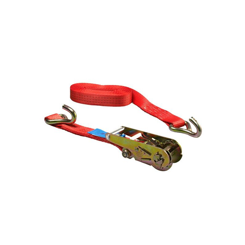 Zurrgurt 3018, 4 m, Standard-Ratsche, Spitzhaken einfach