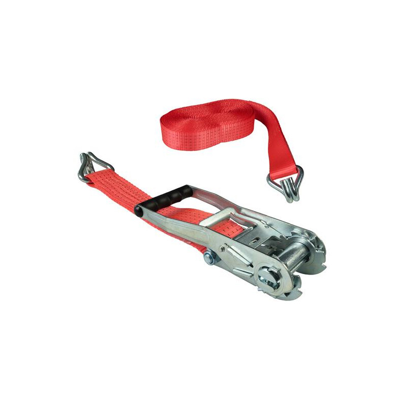 Zurrgurt 5035, 10 m, Standard-Ratsche, Spitzhaken doppelt