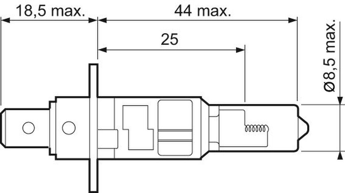 10 Glühlampe Fernscheinwerfer Halogen, H1 VALEO für ALFA ROMEO 156