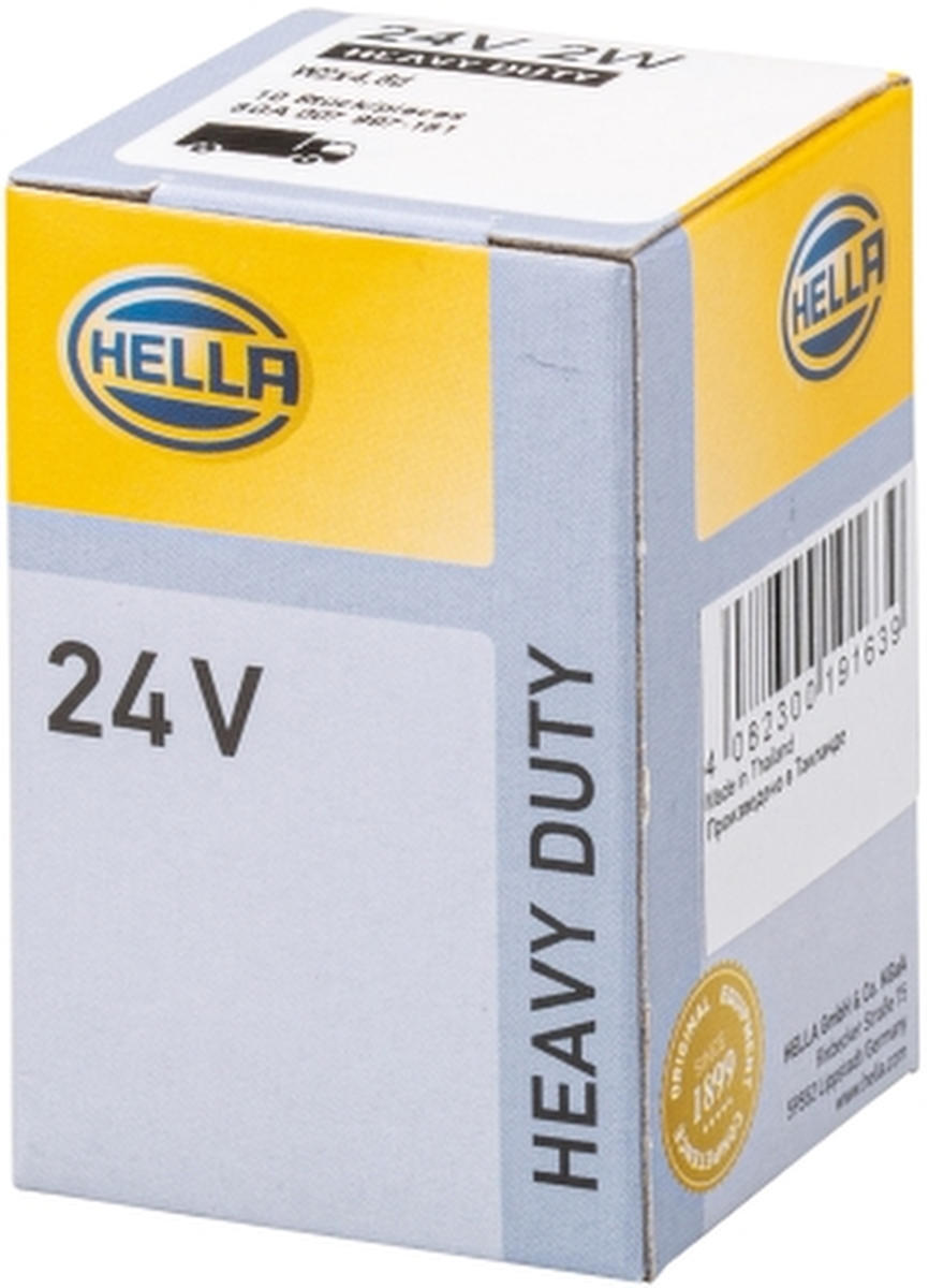 10 Glühlampen Instrumentenbeleuchtung Halogen HELLA 8GA 007 997-181