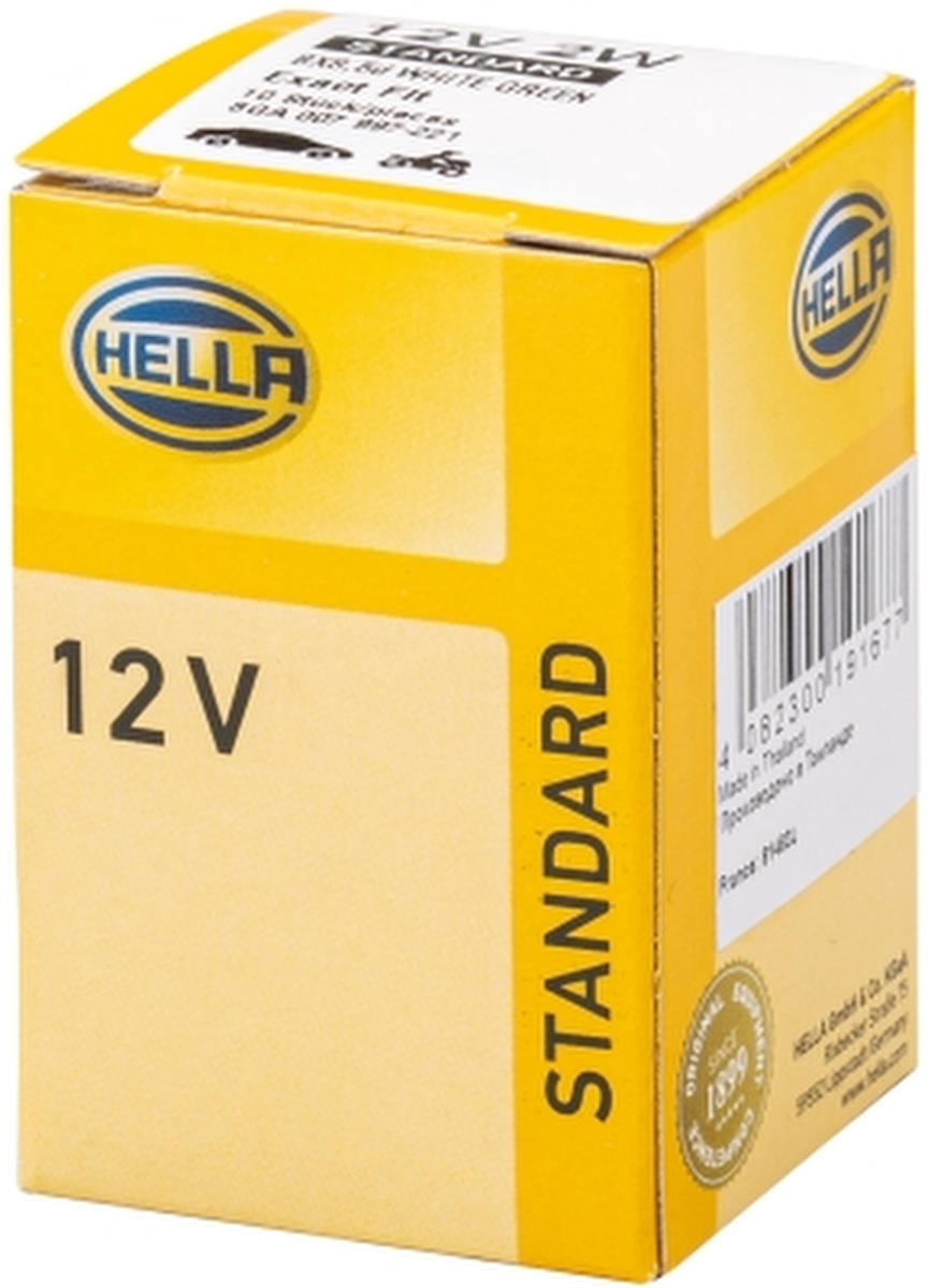 10 Glühlampen Instrumentenbeleuchtung Halogen HELLA 8GA 007 997-221