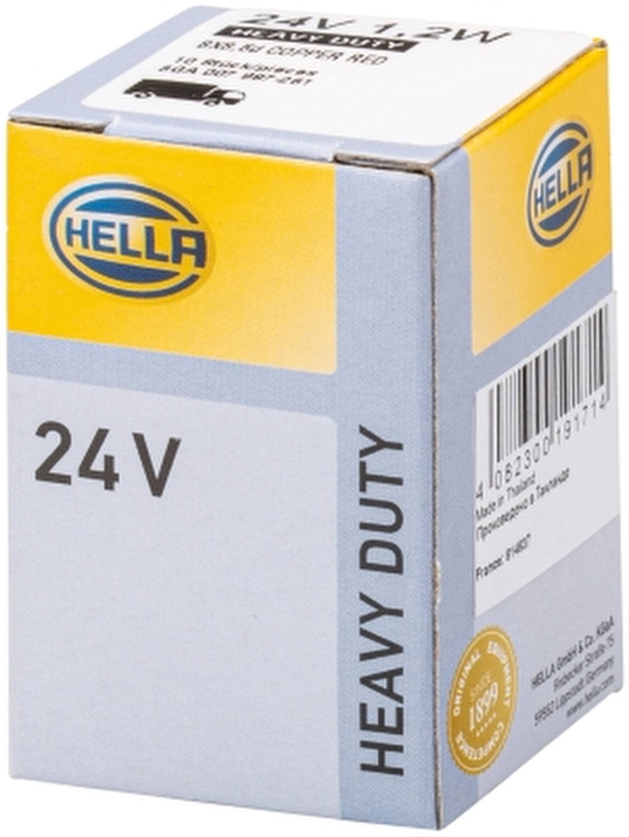 10 Glühlampen Instrumentenbeleuchtung Halogen HELLA 8GA 007 997-261