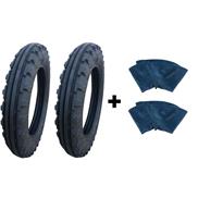 2 x 4.50-16 4PR BKT TF-8181 ASF Reifen + Schläuche TR15 Ventil / ASF Reifen (SET-Artikel)