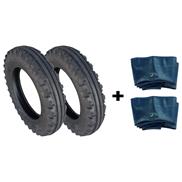 2 x 6.00-16 6PR BKT TF-8181 ASF Reifen + Schläuche TR218 Ventil / ASF Reifen (SET-Artikel)