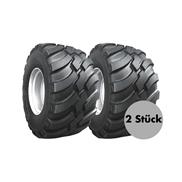 2x 560/45R22.5 163A8/152D TL BKT FL 639 Flotation Reifen Anhängerreifen Niederdruckreifen