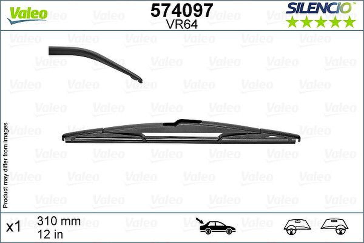 5 Wischblatt hinten 310mm VALEO für i30 Kombi