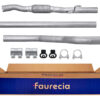 Abgasrohr Easy2Fit mit Anbauteilen Hella 3-teilig für ALFA ROMEO MITO FIAT PUNTO