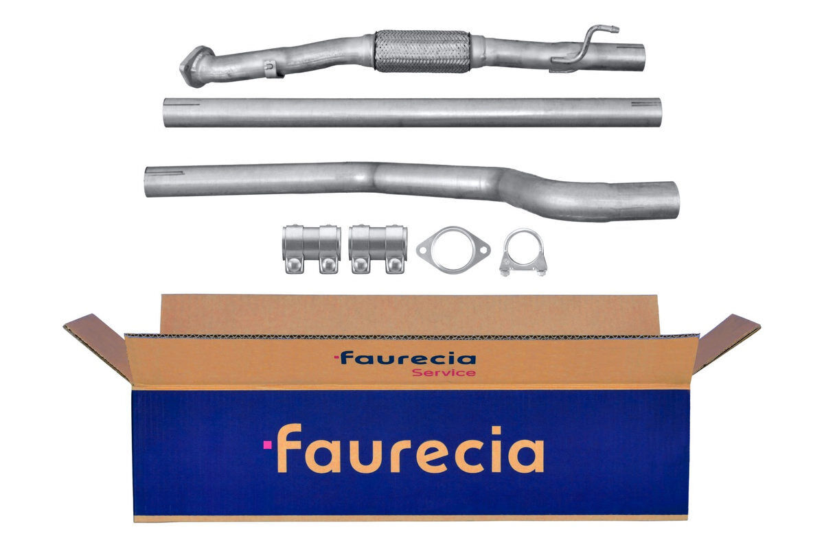Abgasrohr Easy2Fit mit Anbauteilen Hella 3-teilig für FIAT PUNTO GRANDE PUNTO