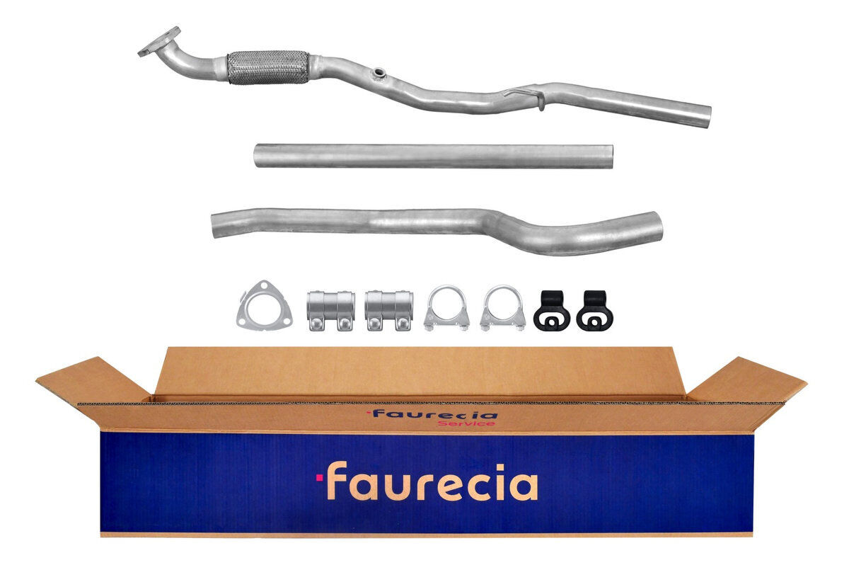 Abgasrohr Easy2Fit mit Anbauteilen Hella 3-teilig für OPEL CORSA D (S07)