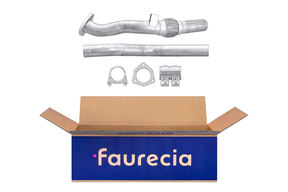 Abgasrohr Easy2Fit mit Anbauteilen HELLA für AUDI A4 A6 SKODA SUPERB VW PASSAT