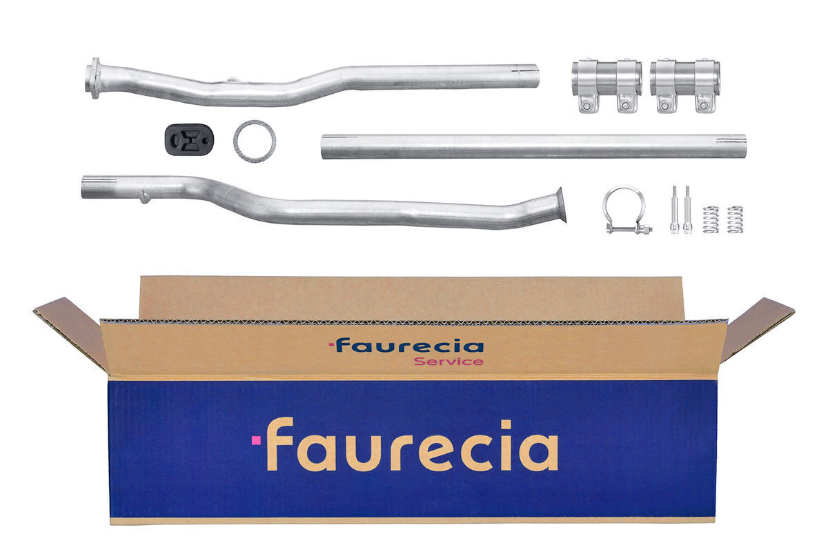 Abgasrohr Easy2Fit mit Anbauteilen HELLA für CITROEN SAXO PEUGEOT 106 II