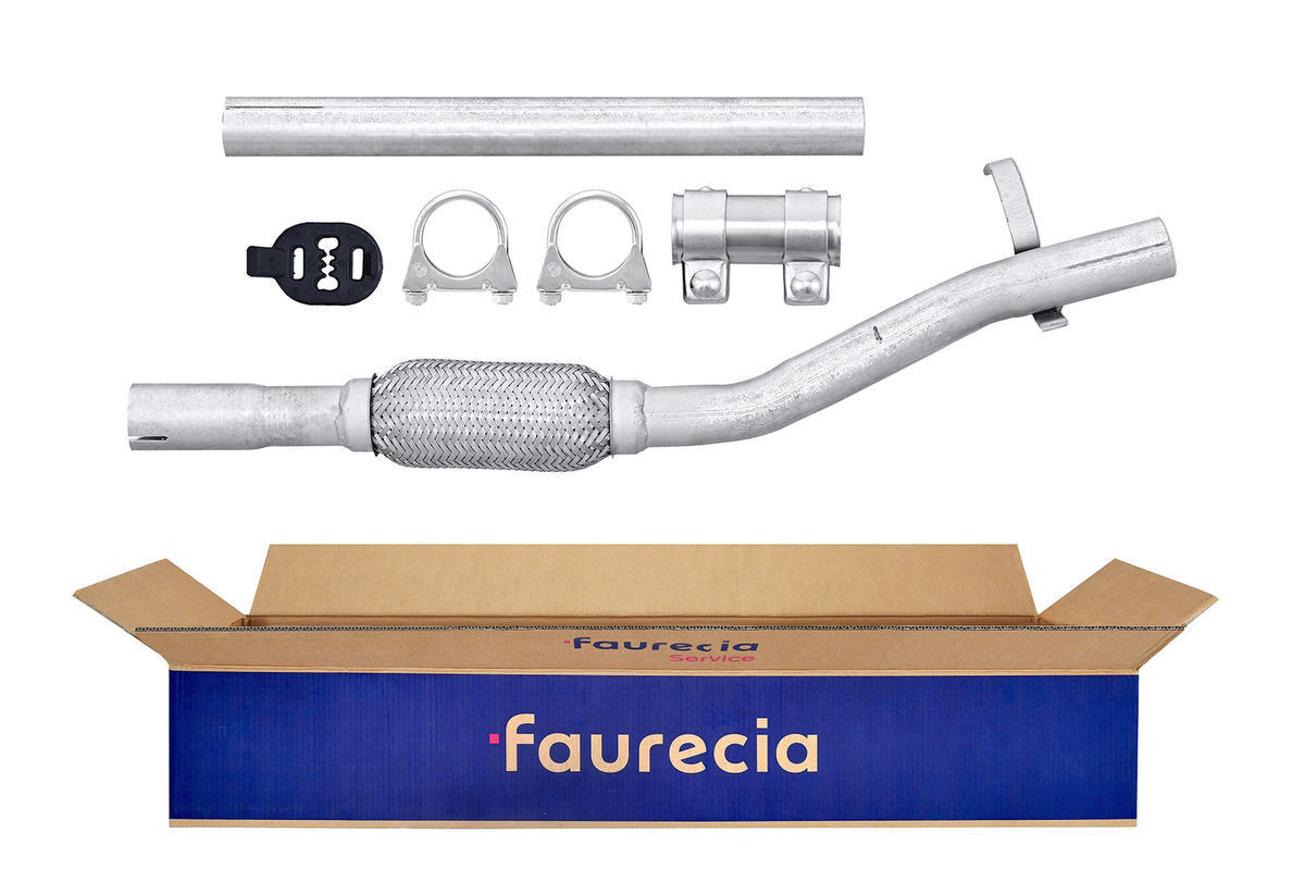 Abgasrohr Easy2Fit mit Anbauteilen HELLA für FIAT CINQUECENTO (170_)