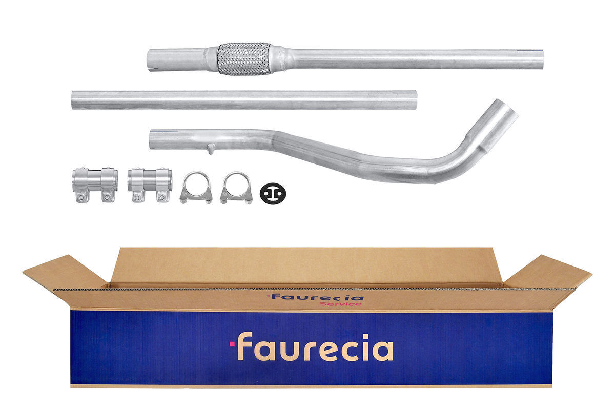 Abgasrohr Easy2Fit mit Anbauteilen HELLA für FIAT PANDA / PANDA CLASSIC (169_)