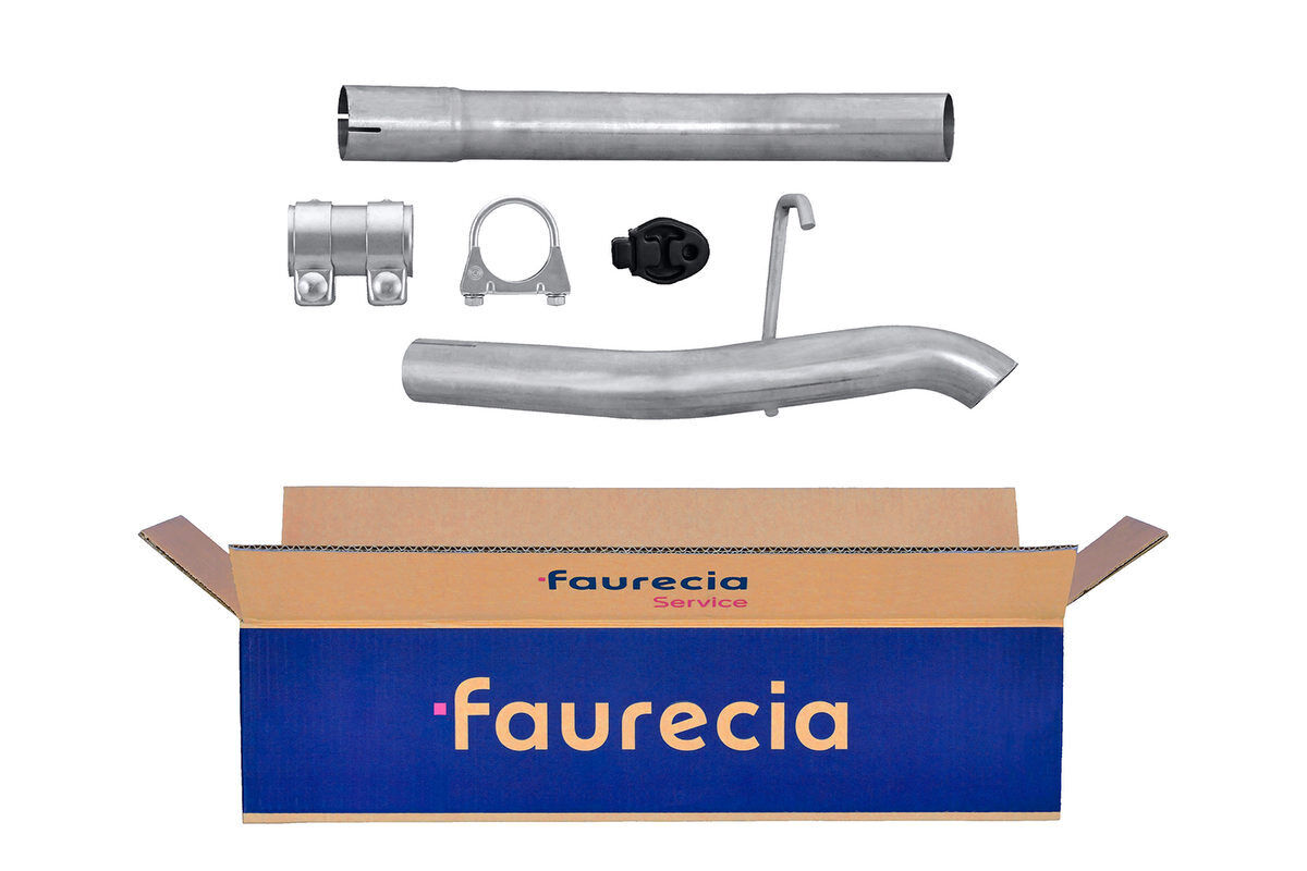 Abgasrohr Easy2Fit mit Anbauteilen HELLA für FORD FOCUS II Kasten Tournier