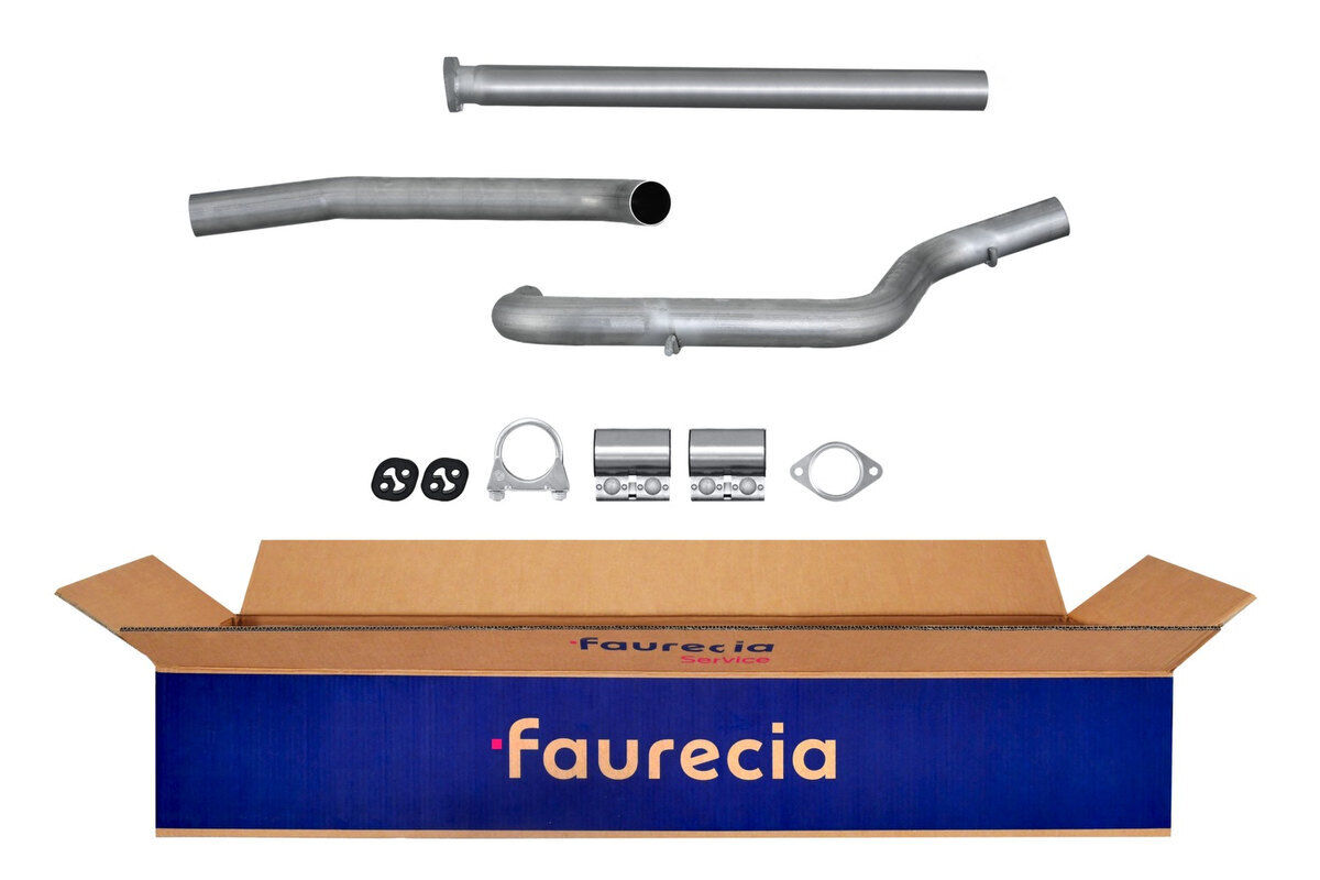 Abgasrohr Easy2Fit mit Anbauteilen HELLA für FORD GALAXY S-MAX MONDEO