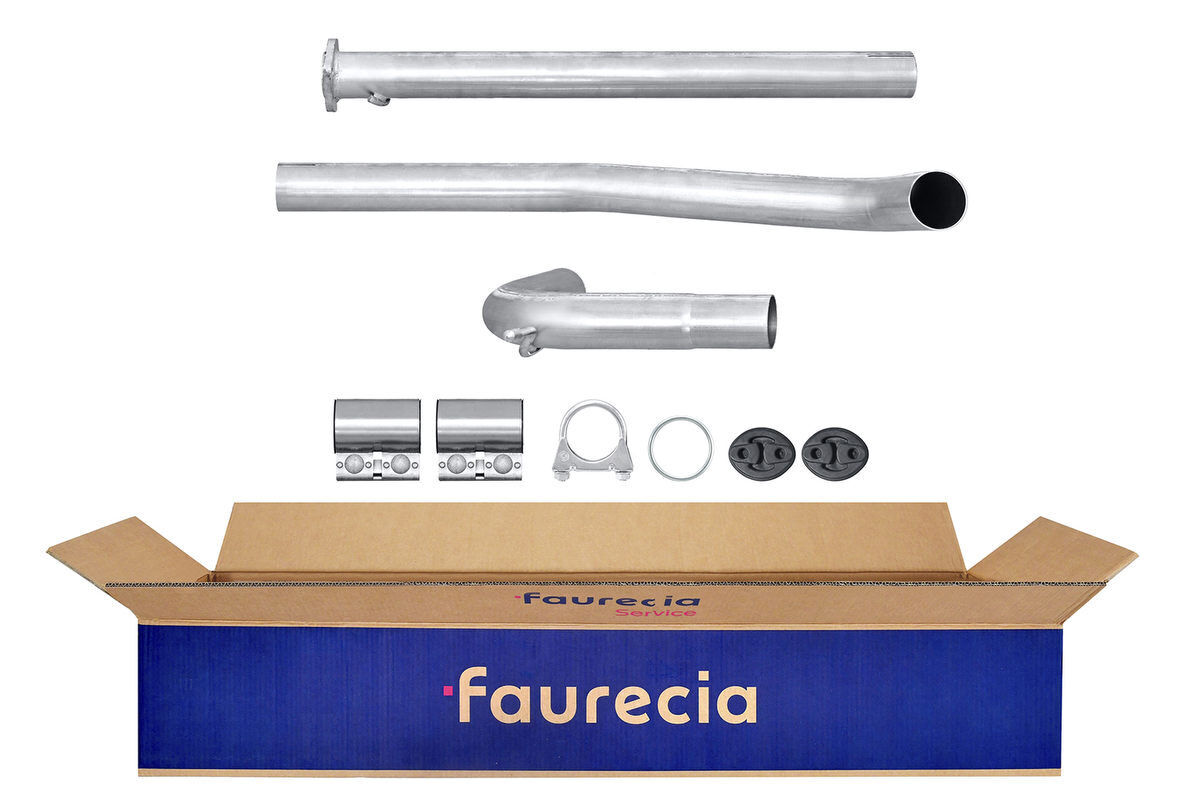 Abgasrohr Easy2Fit mit Anbauteilen HELLA für FORD MONDEO III