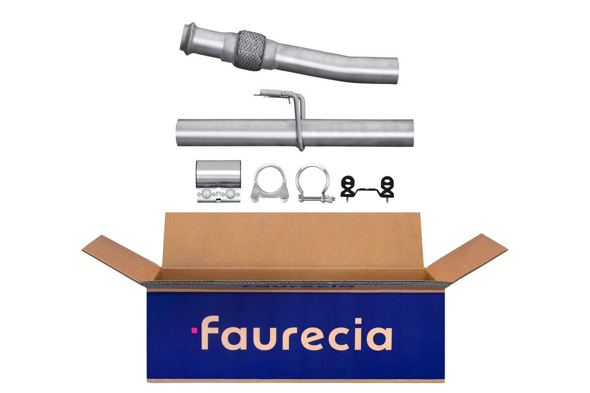 Abgasrohr Easy2Fit mit Anbauteilen HELLA für PEUGEOT 206